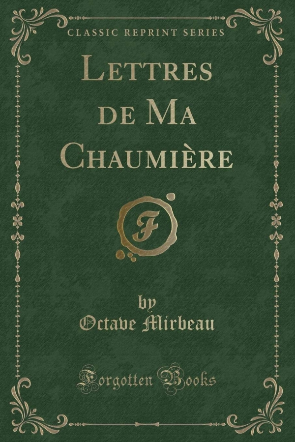 『내 초가집으로부터의 편지들(Lerrres ettres de ma Chaumiere)』